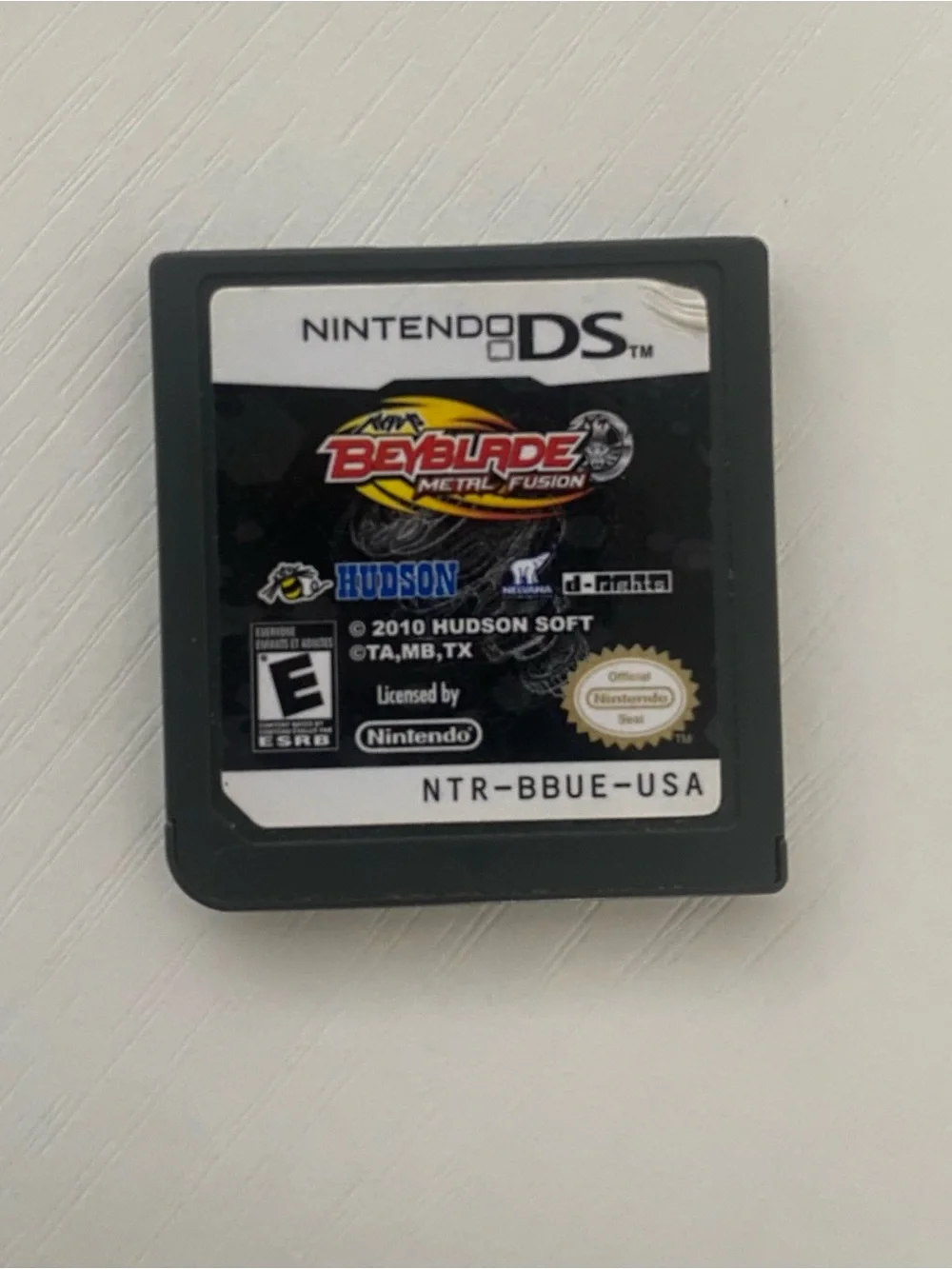 Nintendo DS Beyblade: Metal Fusion Game Card